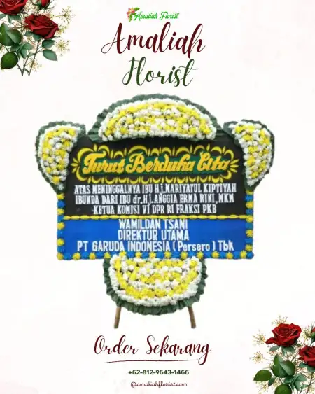 Papan Bunga Duka Sakurjaya